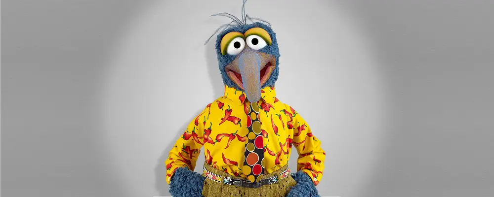 Muppet with Long Hooked Beak